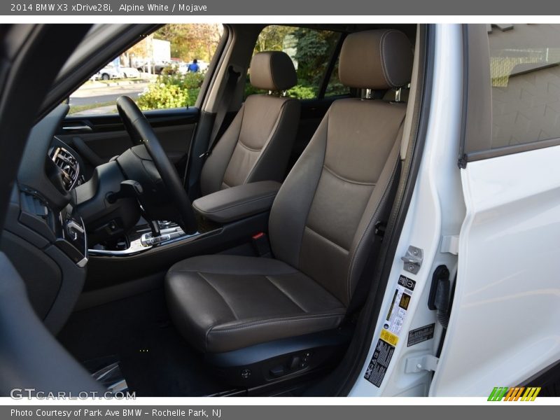 Alpine White / Mojave 2014 BMW X3 xDrive28i