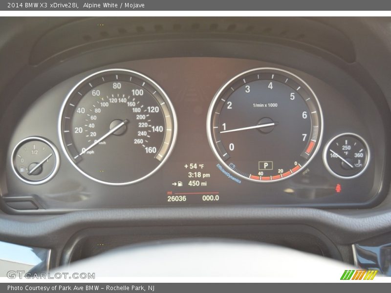 Alpine White / Mojave 2014 BMW X3 xDrive28i