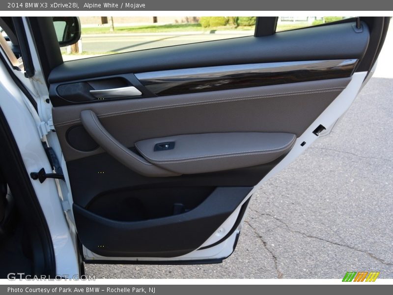 Alpine White / Mojave 2014 BMW X3 xDrive28i