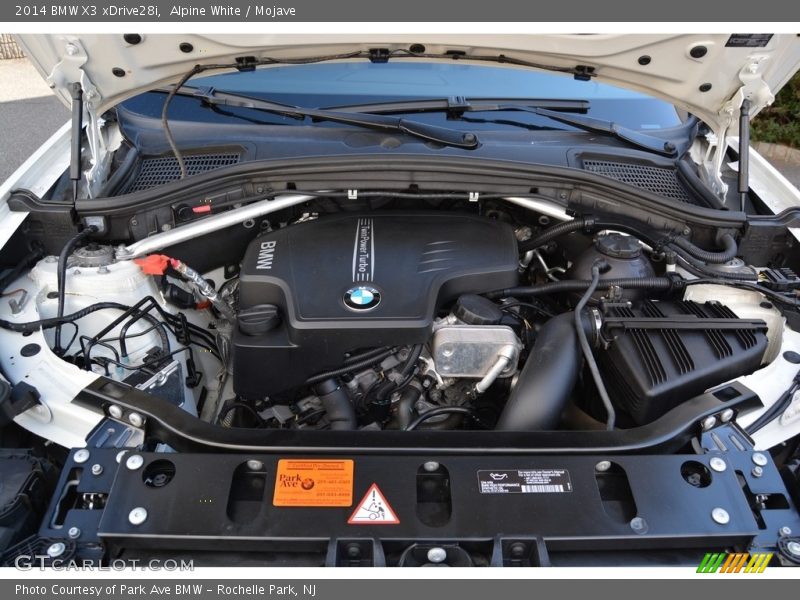 Alpine White / Mojave 2014 BMW X3 xDrive28i