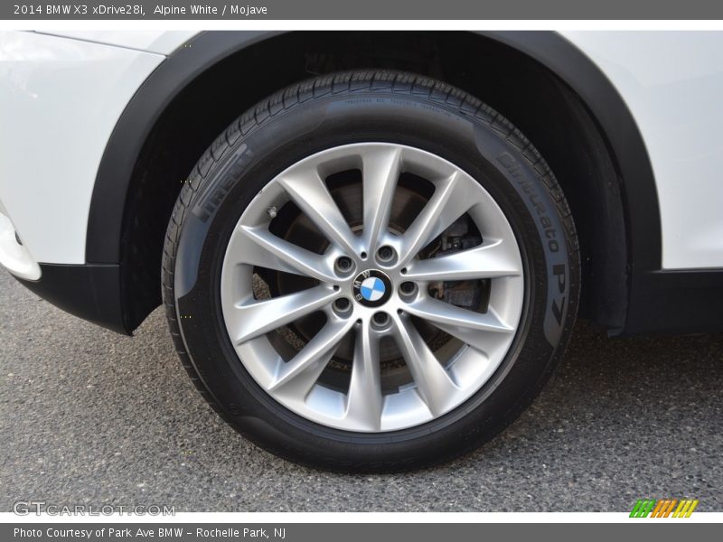 Alpine White / Mojave 2014 BMW X3 xDrive28i