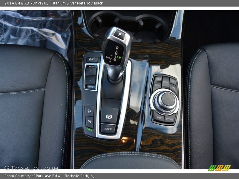 Titanium Silver Metallic / Black 2014 BMW X3 xDrive28i