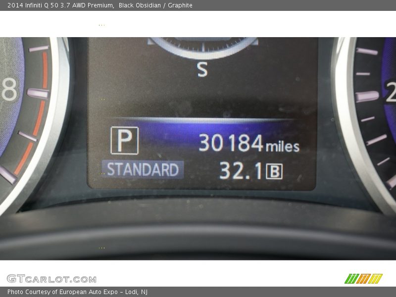 Black Obsidian / Graphite 2014 Infiniti Q 50 3.7 AWD Premium