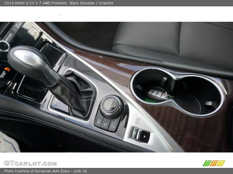 Black Obsidian / Graphite 2014 Infiniti Q 50 3.7 AWD Premium