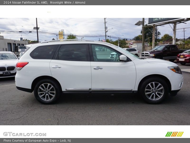 Moonlight White / Almond 2014 Nissan Pathfinder SL AWD