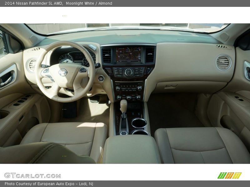 Moonlight White / Almond 2014 Nissan Pathfinder SL AWD
