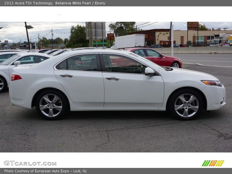 Bellanova White Pearl / Ebony 2013 Acura TSX Technology