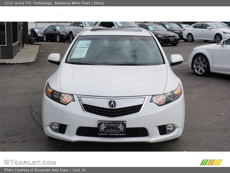 Bellanova White Pearl / Ebony 2013 Acura TSX Technology