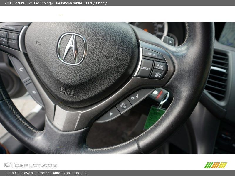 Bellanova White Pearl / Ebony 2013 Acura TSX Technology