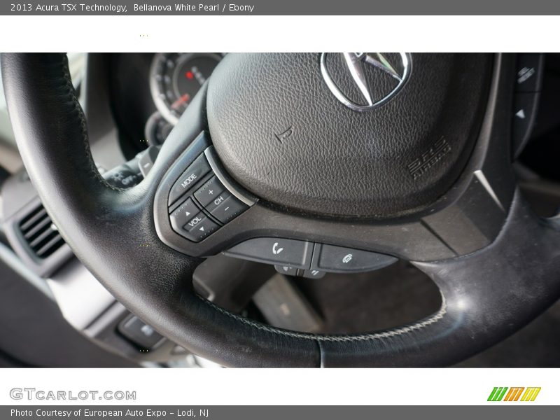 Bellanova White Pearl / Ebony 2013 Acura TSX Technology