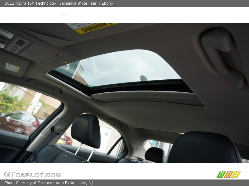 Bellanova White Pearl / Ebony 2013 Acura TSX Technology