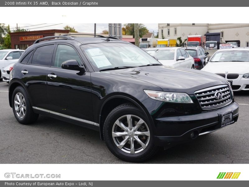 Black Obsidian / Graphite 2008 Infiniti FX 35 AWD