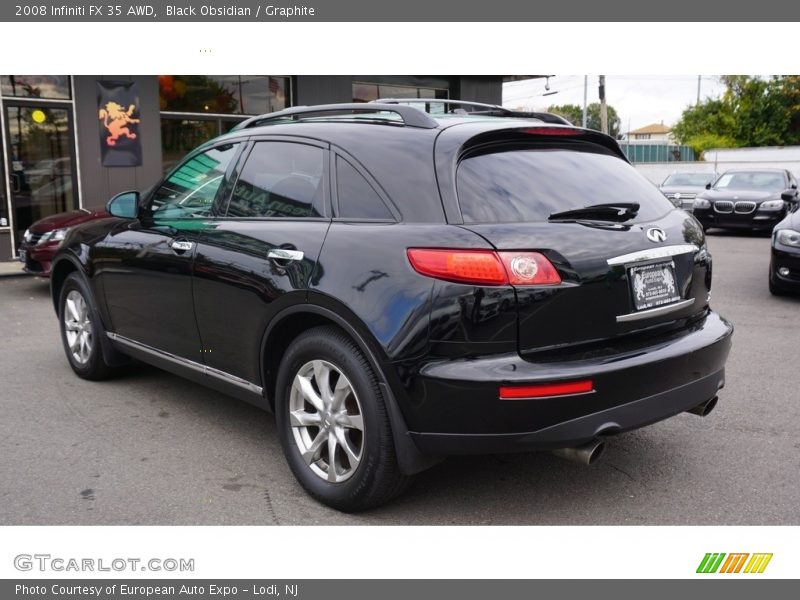 Black Obsidian / Graphite 2008 Infiniti FX 35 AWD