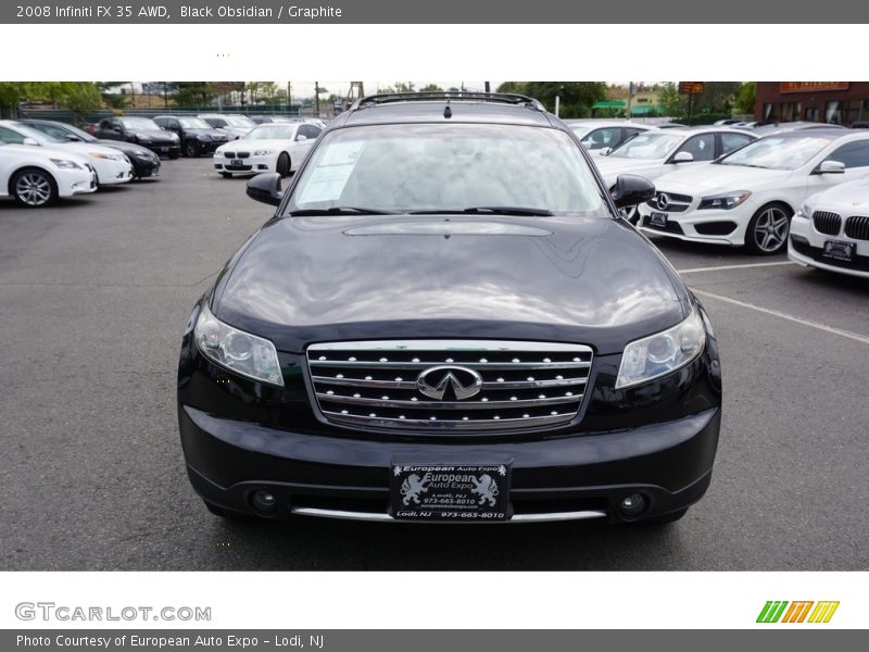 Black Obsidian / Graphite 2008 Infiniti FX 35 AWD
