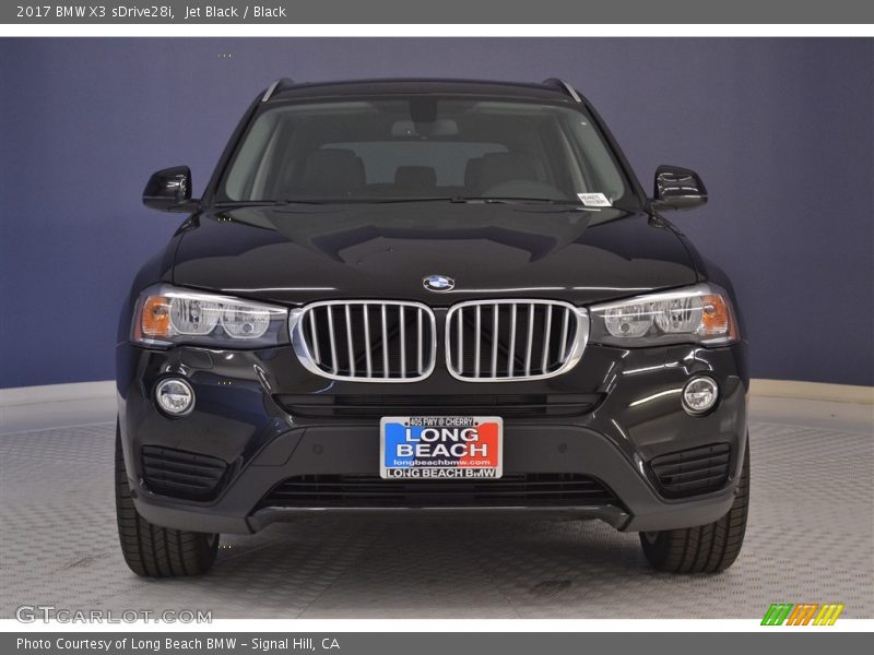 Jet Black / Black 2017 BMW X3 sDrive28i