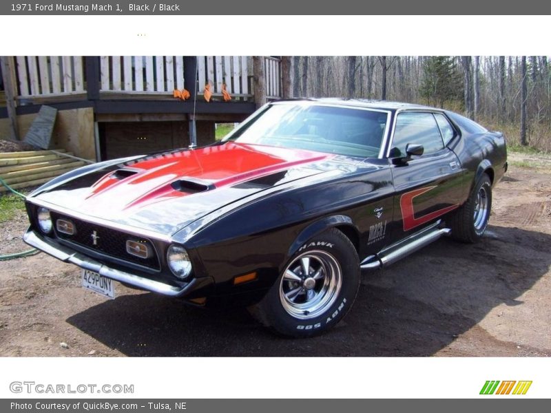  1971 Mustang Mach 1 Black