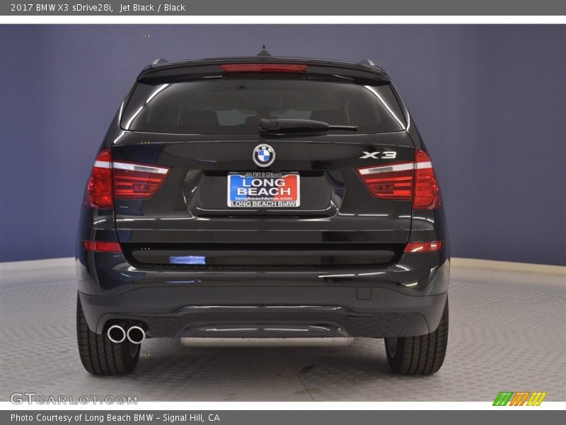 Jet Black / Black 2017 BMW X3 sDrive28i