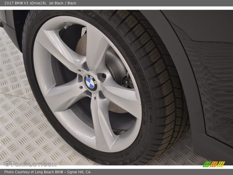 Jet Black / Black 2017 BMW X3 sDrive28i