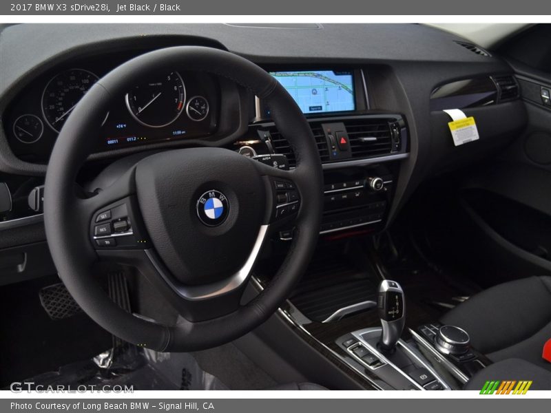 Jet Black / Black 2017 BMW X3 sDrive28i