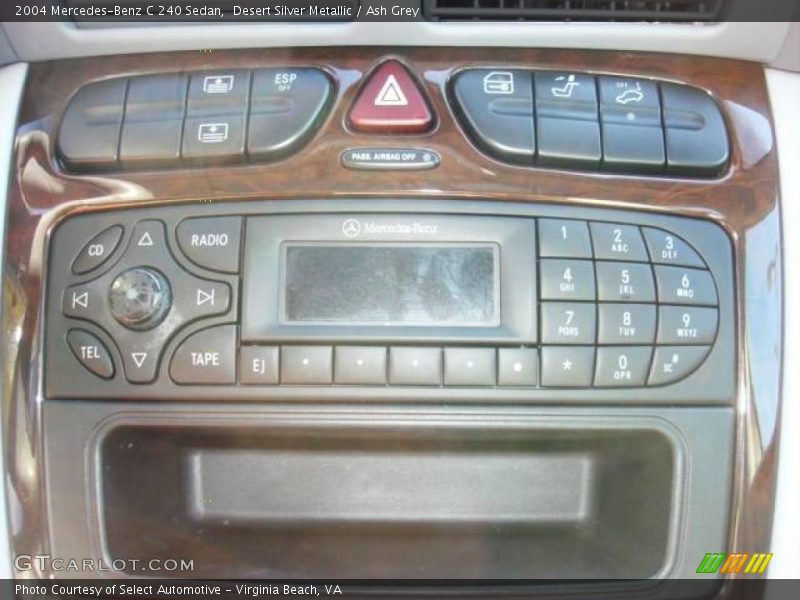 Desert Silver Metallic / Ash Grey 2004 Mercedes-Benz C 240 Sedan