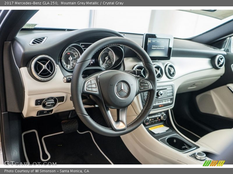 Mountain Grey Metallic / Crystal Gray 2017 Mercedes-Benz GLA 250