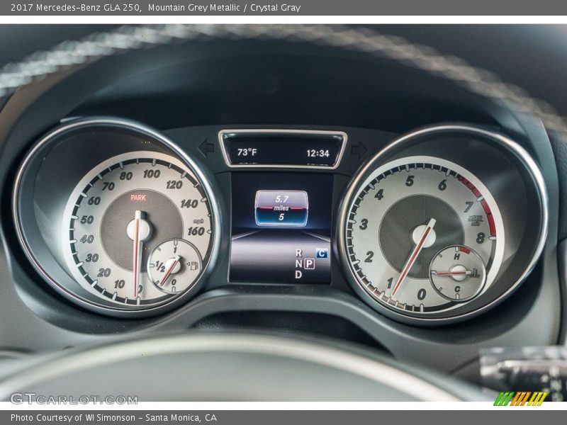 Mountain Grey Metallic / Crystal Gray 2017 Mercedes-Benz GLA 250