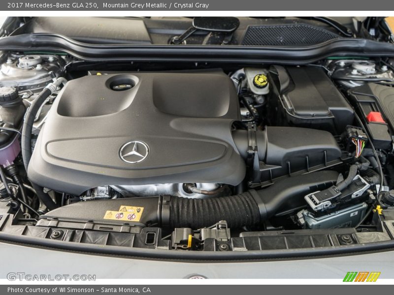 Mountain Grey Metallic / Crystal Gray 2017 Mercedes-Benz GLA 250