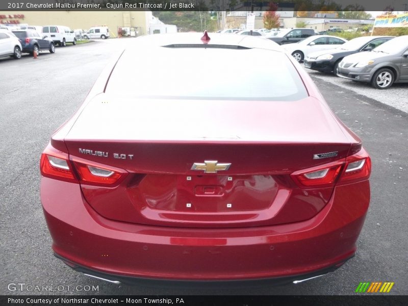 Cajun Red Tintcoat / Jet Black 2017 Chevrolet Malibu Premier