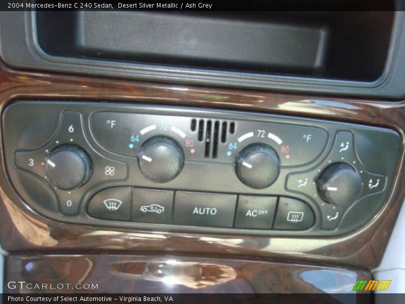 Desert Silver Metallic / Ash Grey 2004 Mercedes-Benz C 240 Sedan