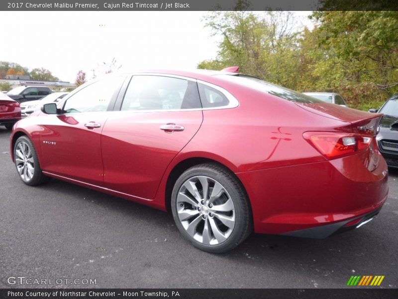 Cajun Red Tintcoat / Jet Black 2017 Chevrolet Malibu Premier
