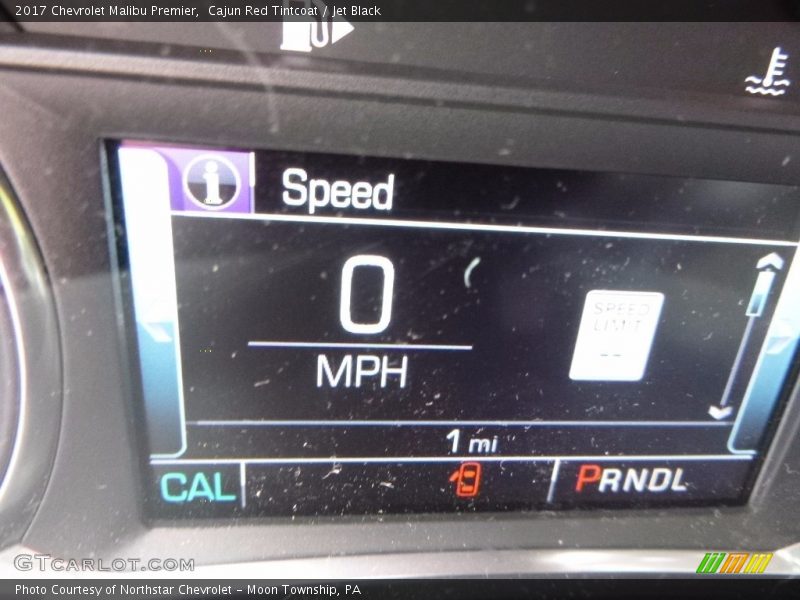 Cajun Red Tintcoat / Jet Black 2017 Chevrolet Malibu Premier