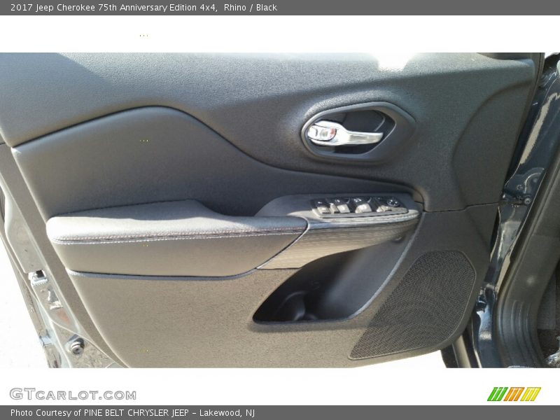 Rhino / Black 2017 Jeep Cherokee 75th Anniversary Edition 4x4