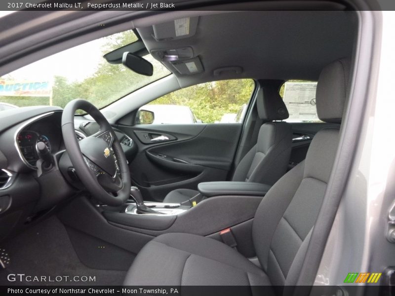Pepperdust Metallic / Jet Black 2017 Chevrolet Malibu LT