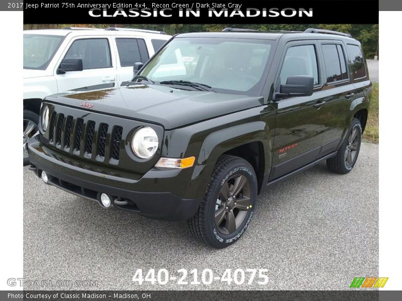 Recon Green / Dark Slate Gray 2017 Jeep Patriot 75th Anniversary Edition 4x4