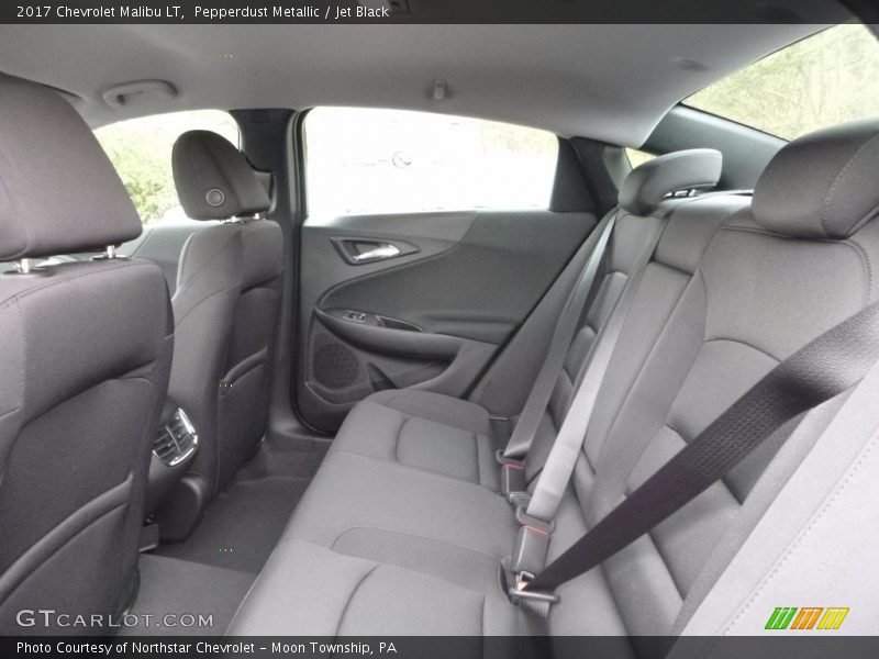 Pepperdust Metallic / Jet Black 2017 Chevrolet Malibu LT