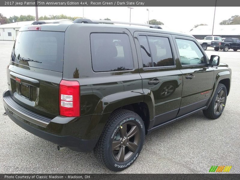 Recon Green / Dark Slate Gray 2017 Jeep Patriot 75th Anniversary Edition 4x4