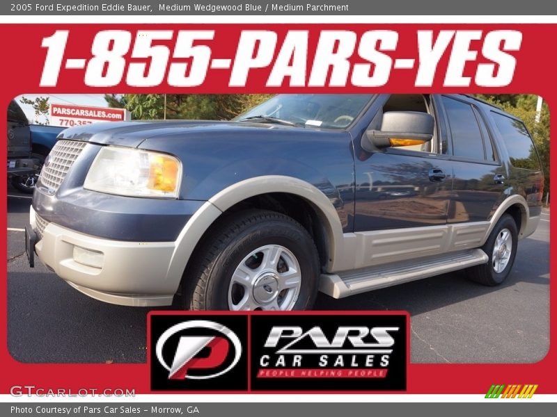 Medium Wedgewood Blue / Medium Parchment 2005 Ford Expedition Eddie Bauer