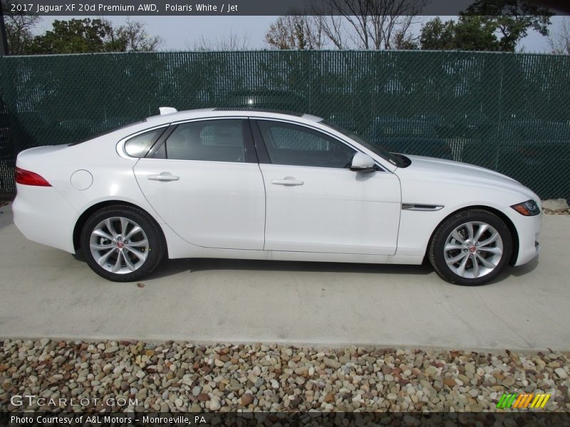  2017 XF 20d Premium AWD Polaris White