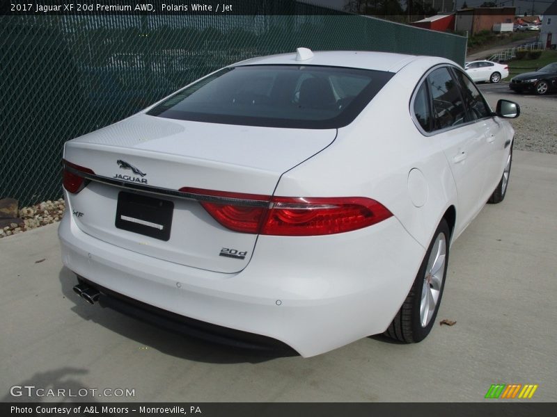  2017 XF 20d Premium AWD Polaris White