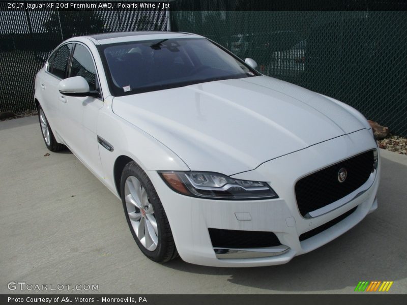 Front 3/4 View of 2017 XF 20d Premium AWD