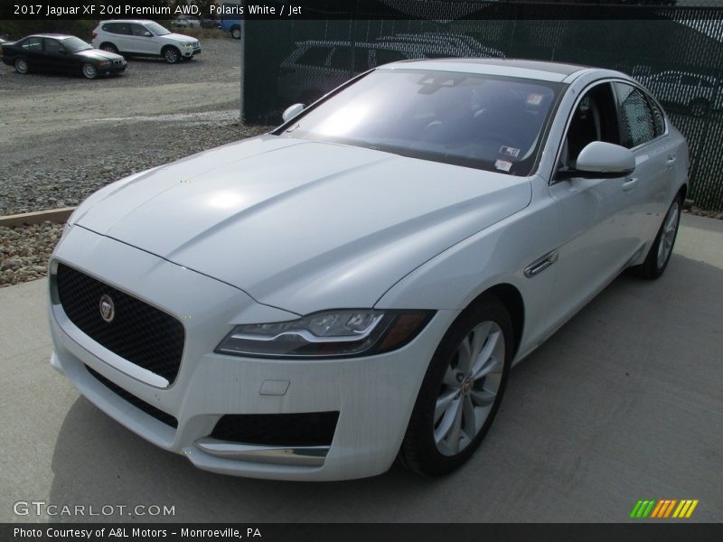  2017 XF 20d Premium AWD Polaris White