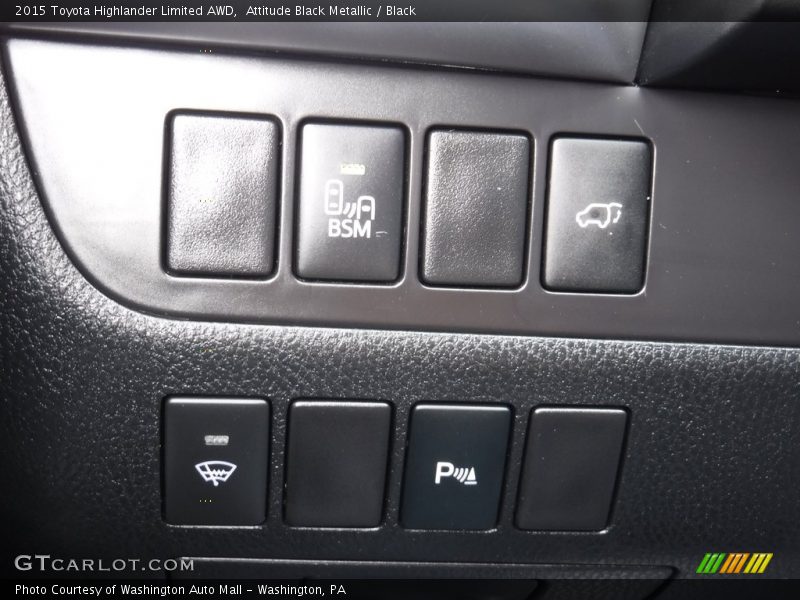 Attitude Black Metallic / Black 2015 Toyota Highlander Limited AWD