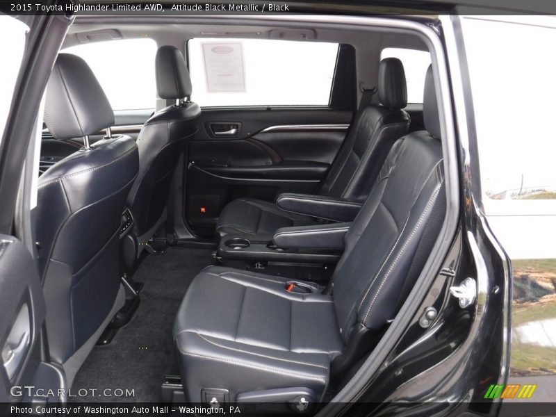 Attitude Black Metallic / Black 2015 Toyota Highlander Limited AWD