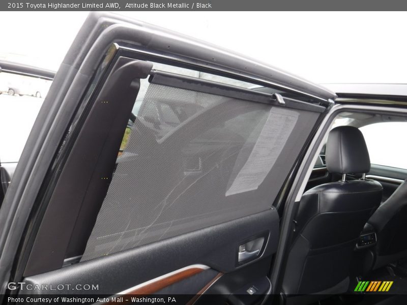 Attitude Black Metallic / Black 2015 Toyota Highlander Limited AWD