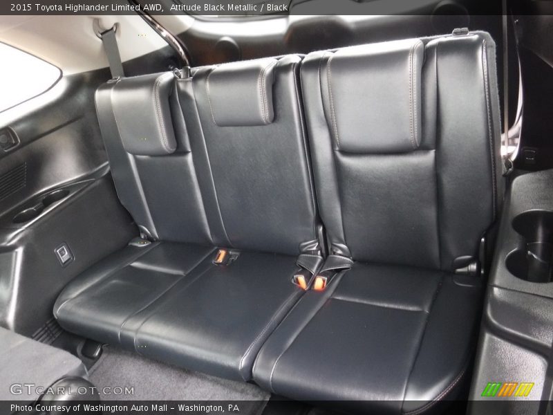 Attitude Black Metallic / Black 2015 Toyota Highlander Limited AWD