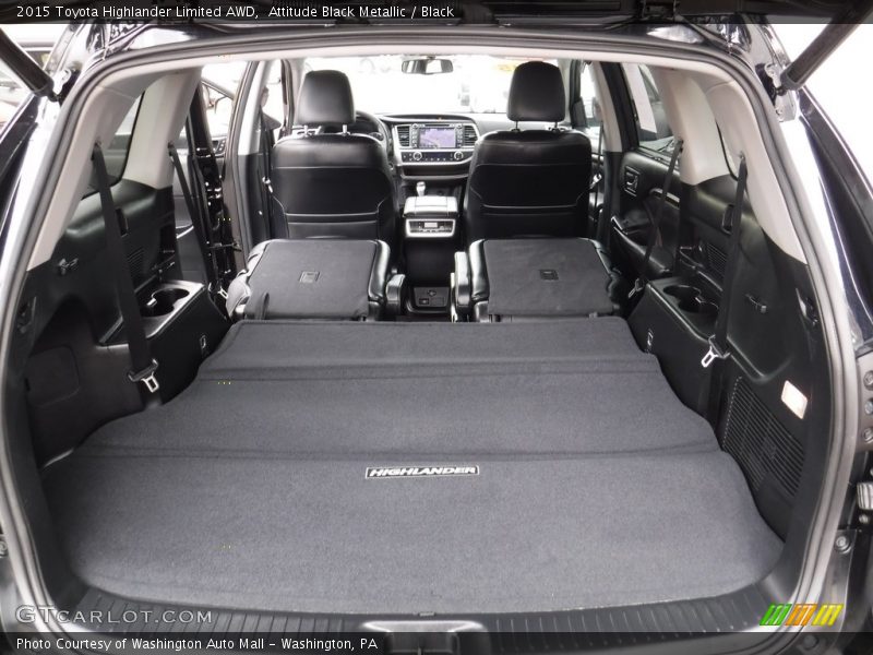Attitude Black Metallic / Black 2015 Toyota Highlander Limited AWD
