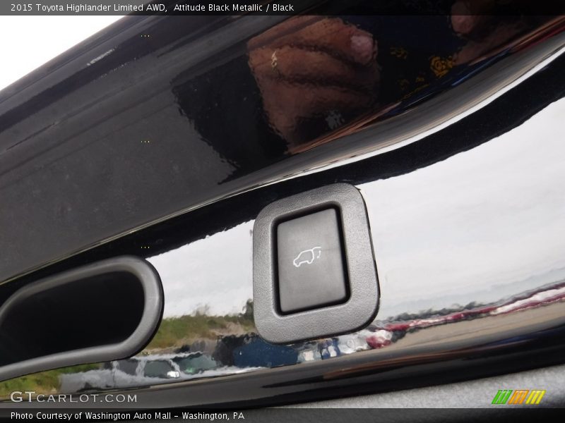 Attitude Black Metallic / Black 2015 Toyota Highlander Limited AWD