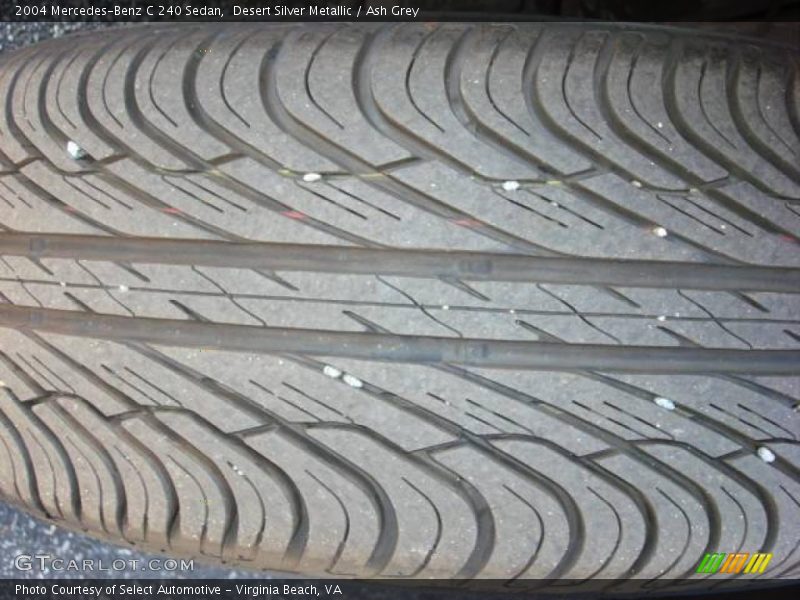 Desert Silver Metallic / Ash Grey 2004 Mercedes-Benz C 240 Sedan