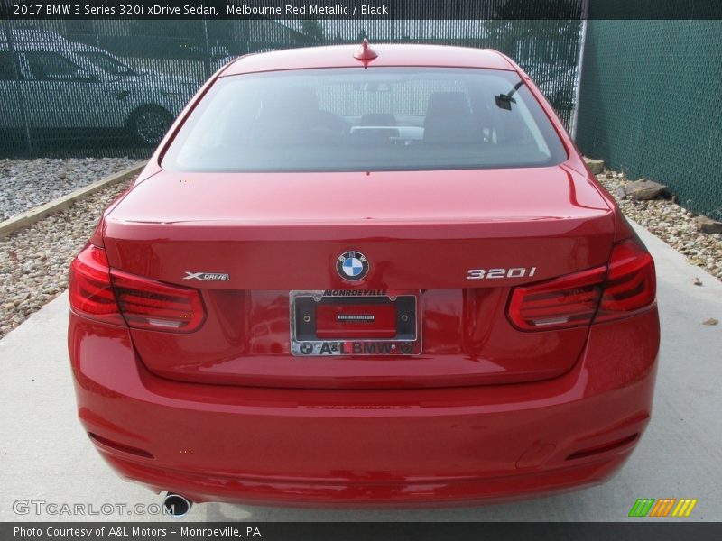 Melbourne Red Metallic / Black 2017 BMW 3 Series 320i xDrive Sedan