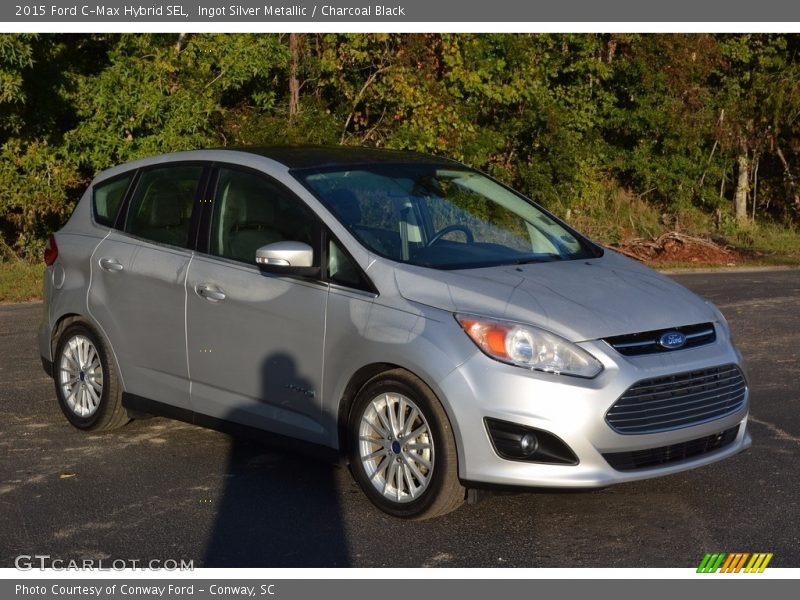Front 3/4 View of 2015 C-Max Hybrid SEL